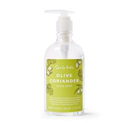 Sur La Table Olive Coriander Hand Soap, 12 oz. I just love the natural botanical scent that lingers on my hands and also how this soap is non-drying