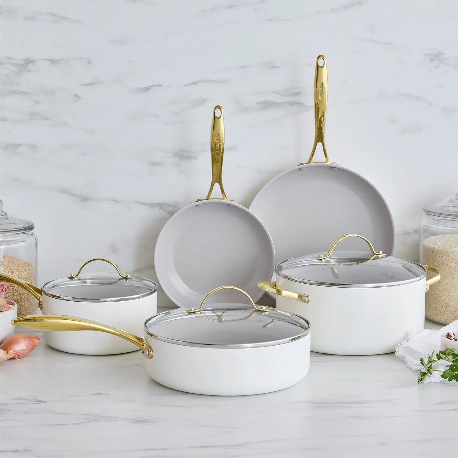 GreenPan Hamptons 8-Piece Set 