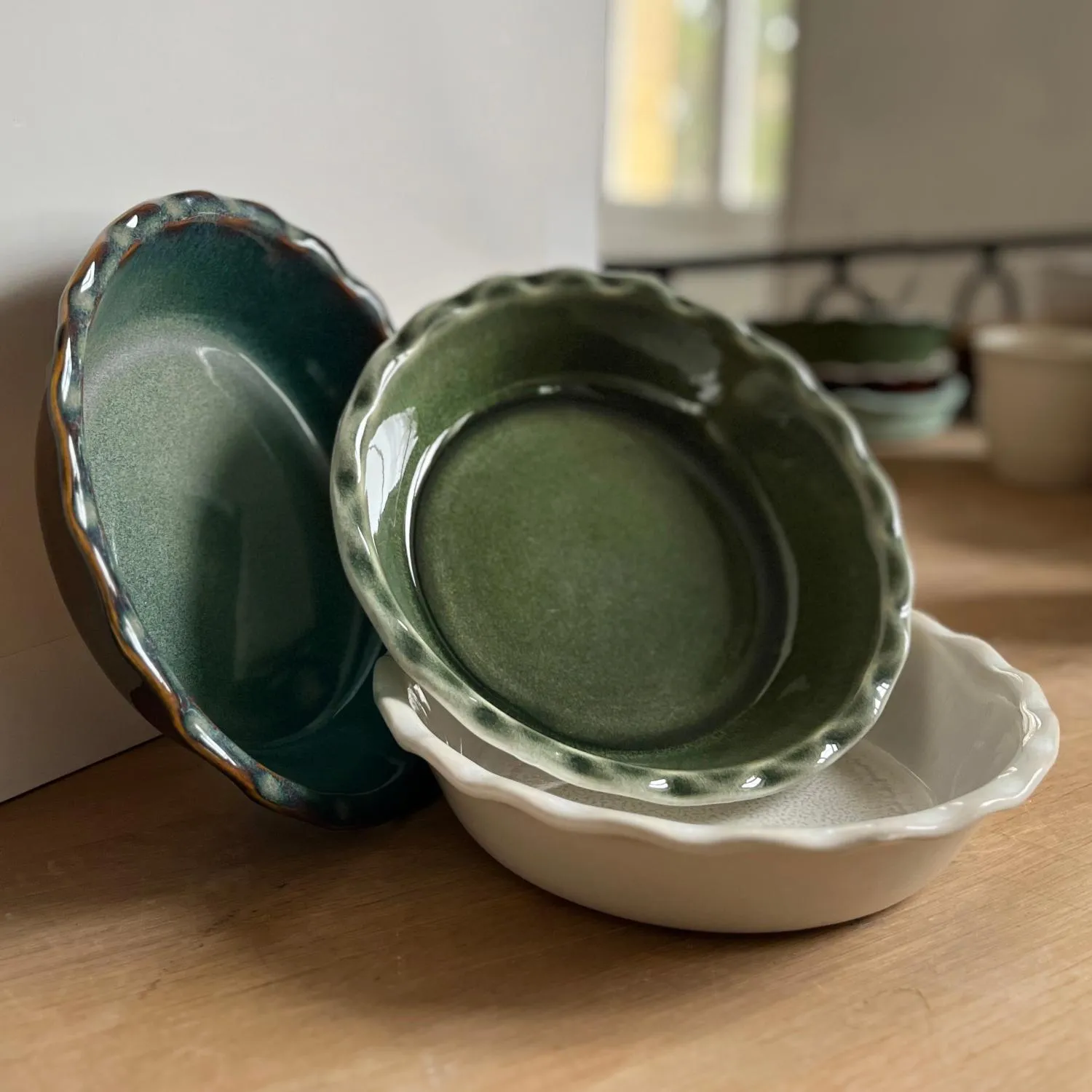 Emile Henry 175th Anniversary Pie Dish, 10"