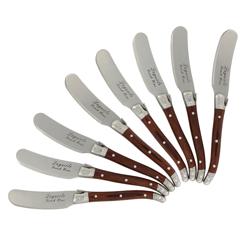 French Home Laguiole Spreaders, Set of 8 Great Laguiole Spreaders for Appetizers