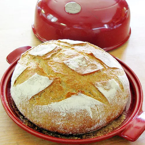 Emile Henry Bread Cloche, Burgundy