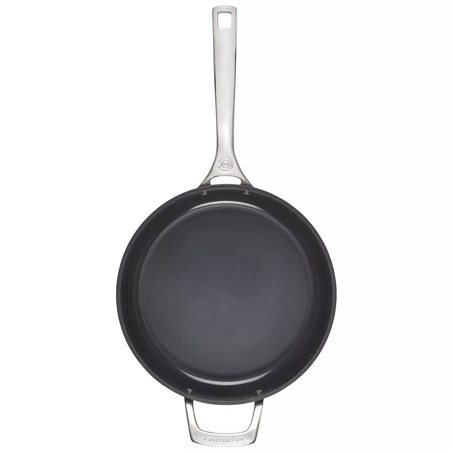 Le Creuset Essential Ceramic Nonstick Sauté Pan with Lid, 4.5 Qt.