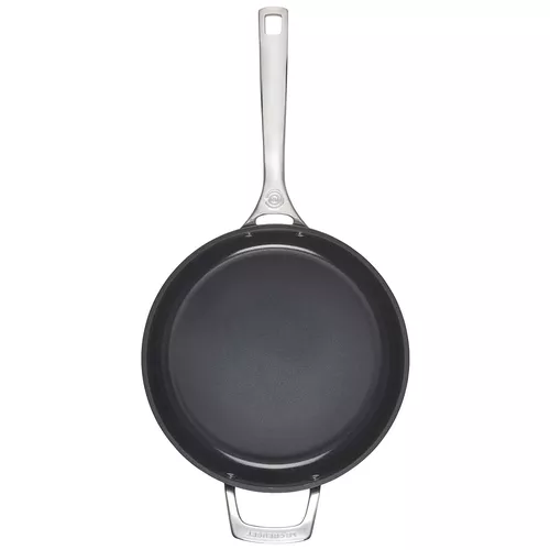 Le Creuset Essential Ceramic Nonstick Sauté Pan with Lid, 4.5 Qt.