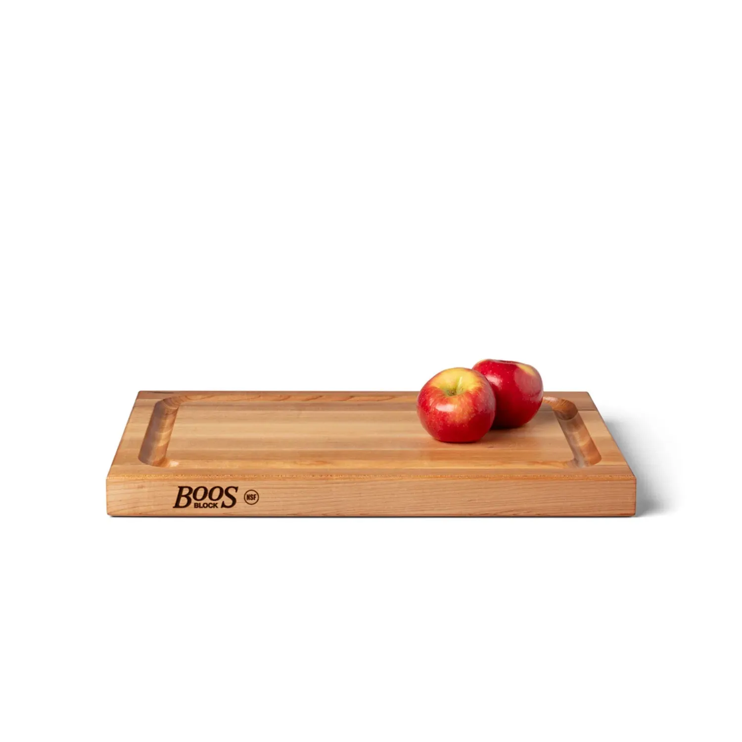John Boos Maple Edge-Grain Cutting Board w/ Juice Groove, 1.5" Thick