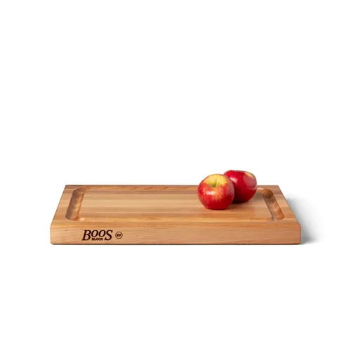 John Boos Maple Edge-Grain Cutting Board w/ Juice Groove, 1.5" Thick