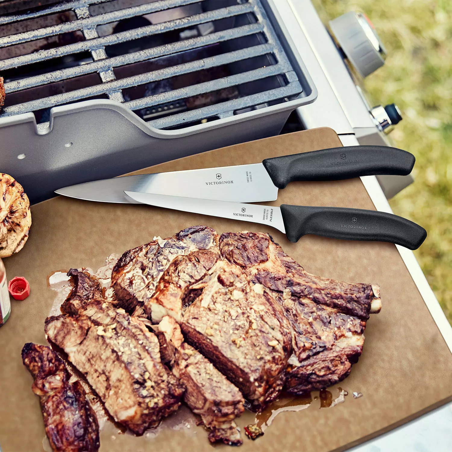 Victorinox bbq knife set stores sale