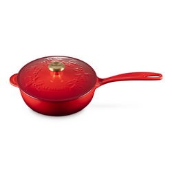 Le Creuset Holly Traditional Saucier, 2.25 qt.