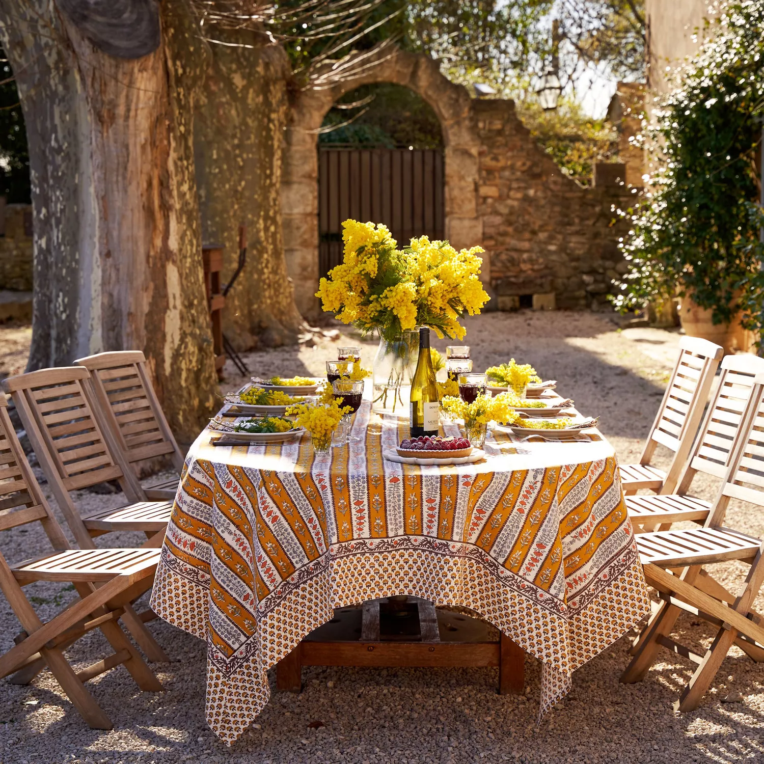 Couleur Nature Avignon Tablecloth