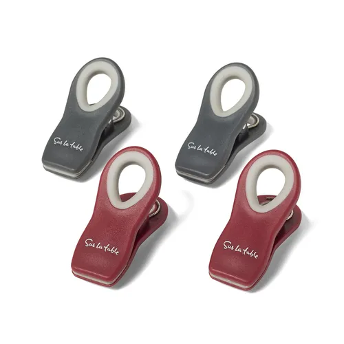 Sur La Table Magnetic Bag Clips, Set of 4