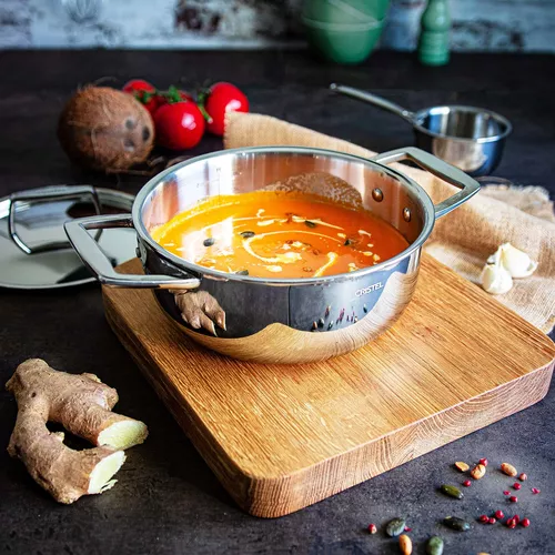 Cristel Castel&#8217;Pro 5-Ply Stewpots with Stainless Steel Lid