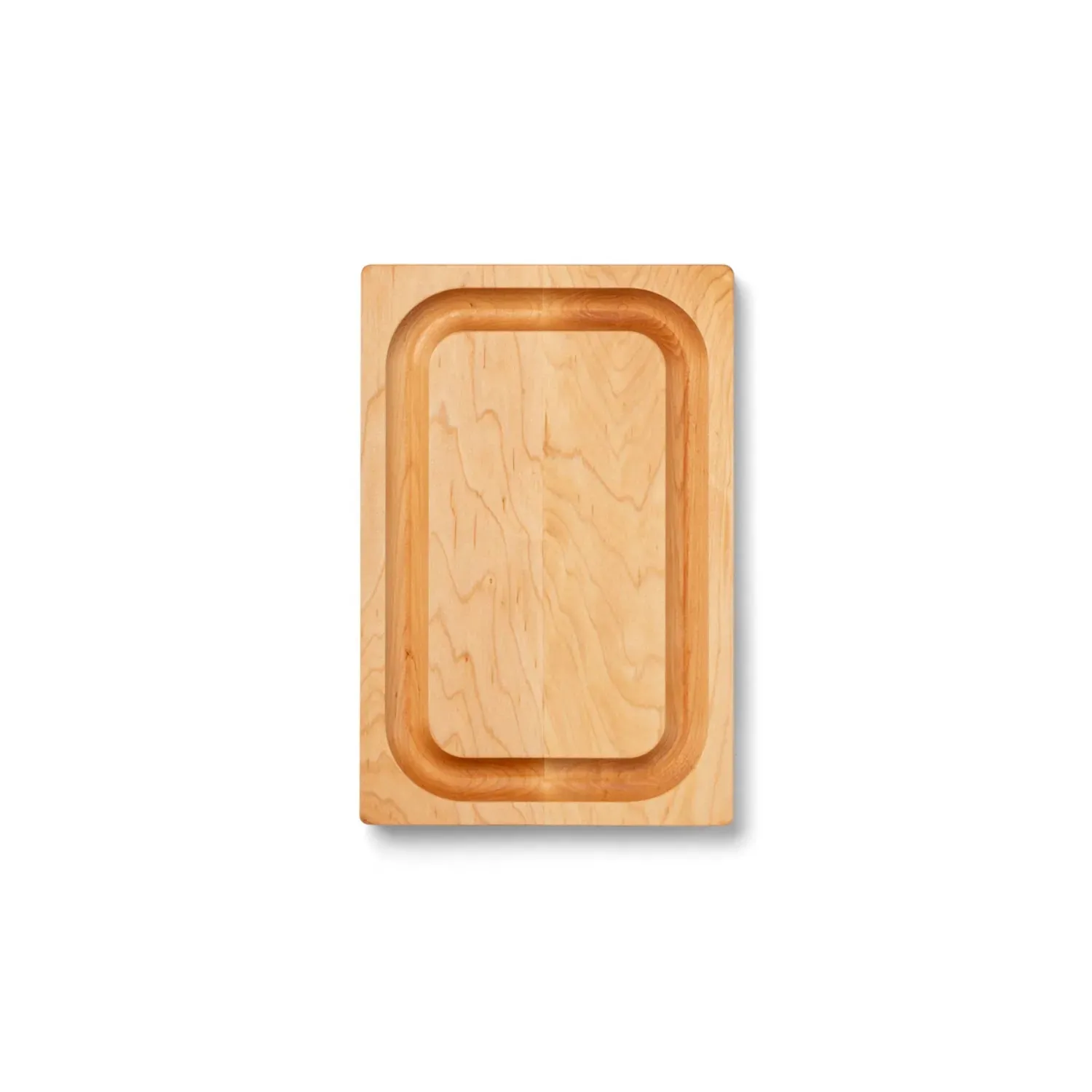 John Boos Maple Edge-Grain Cutting Board w/ Juice Groove, 1" Thick