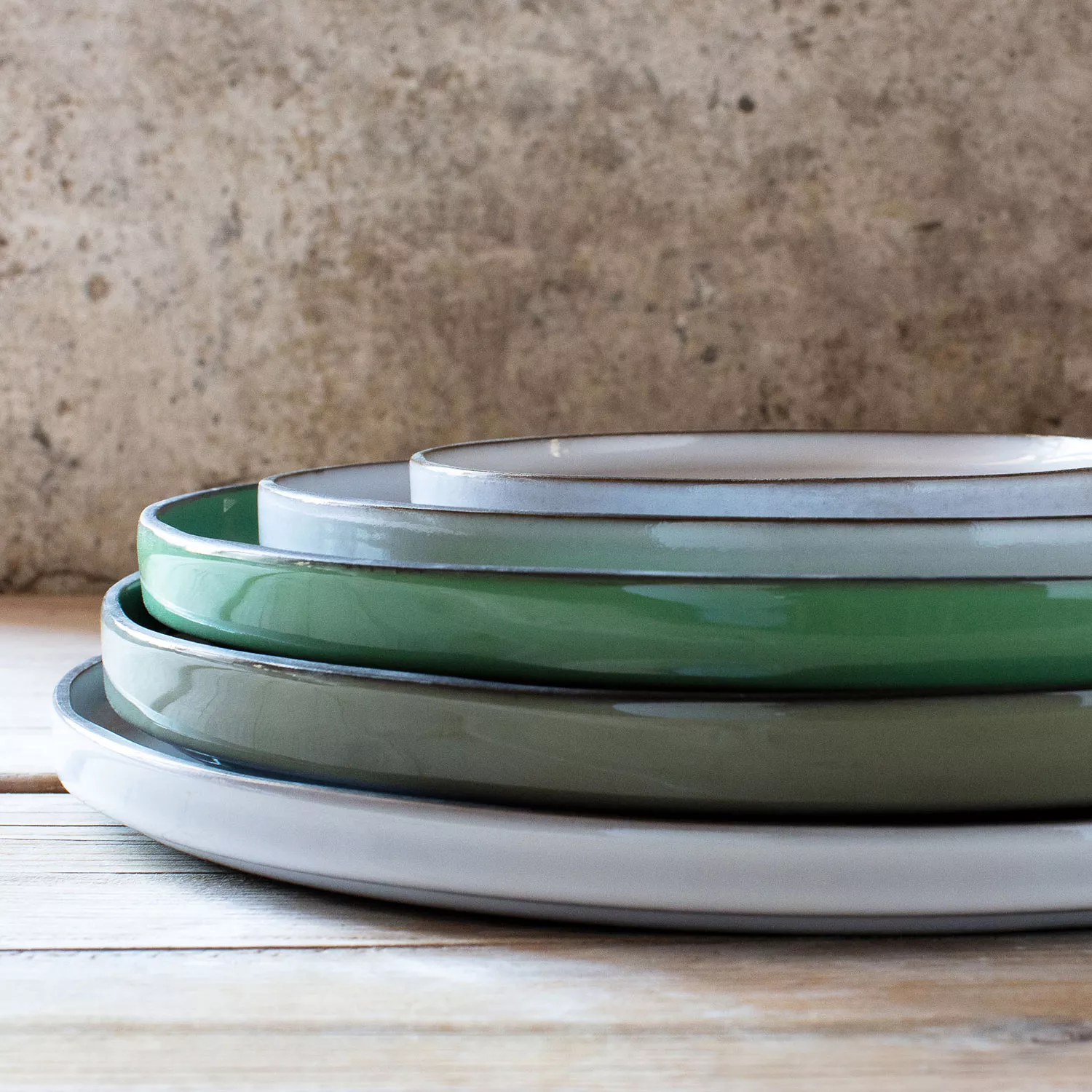 Revol Caractère Charger Plates, 11.75", Set of 4