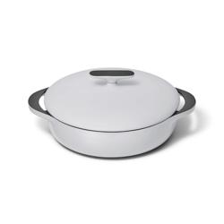 Caraway Enameled Cast Iron Braiser, 3.5qt.