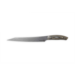 Messermeister Carbon Scallopped Slicing Knife, 9"