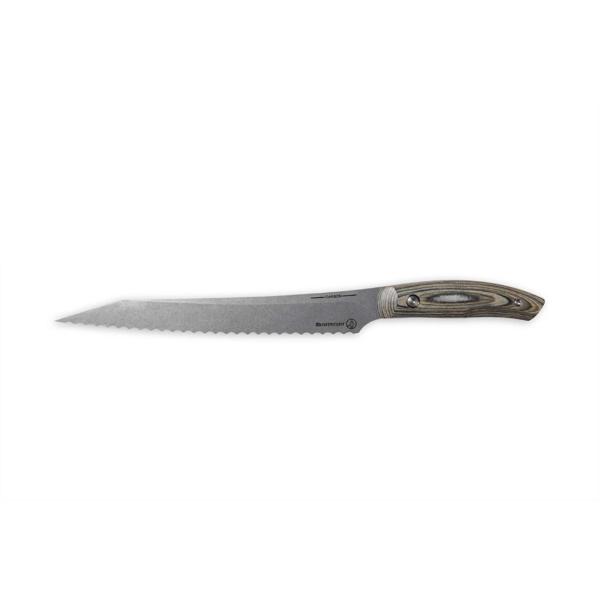 Messermeister Carbon Scalloped Slicing Knife, 9"