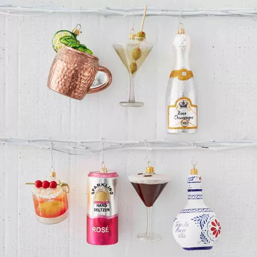 Sur La Table Espresso Martini Ornament, 4"