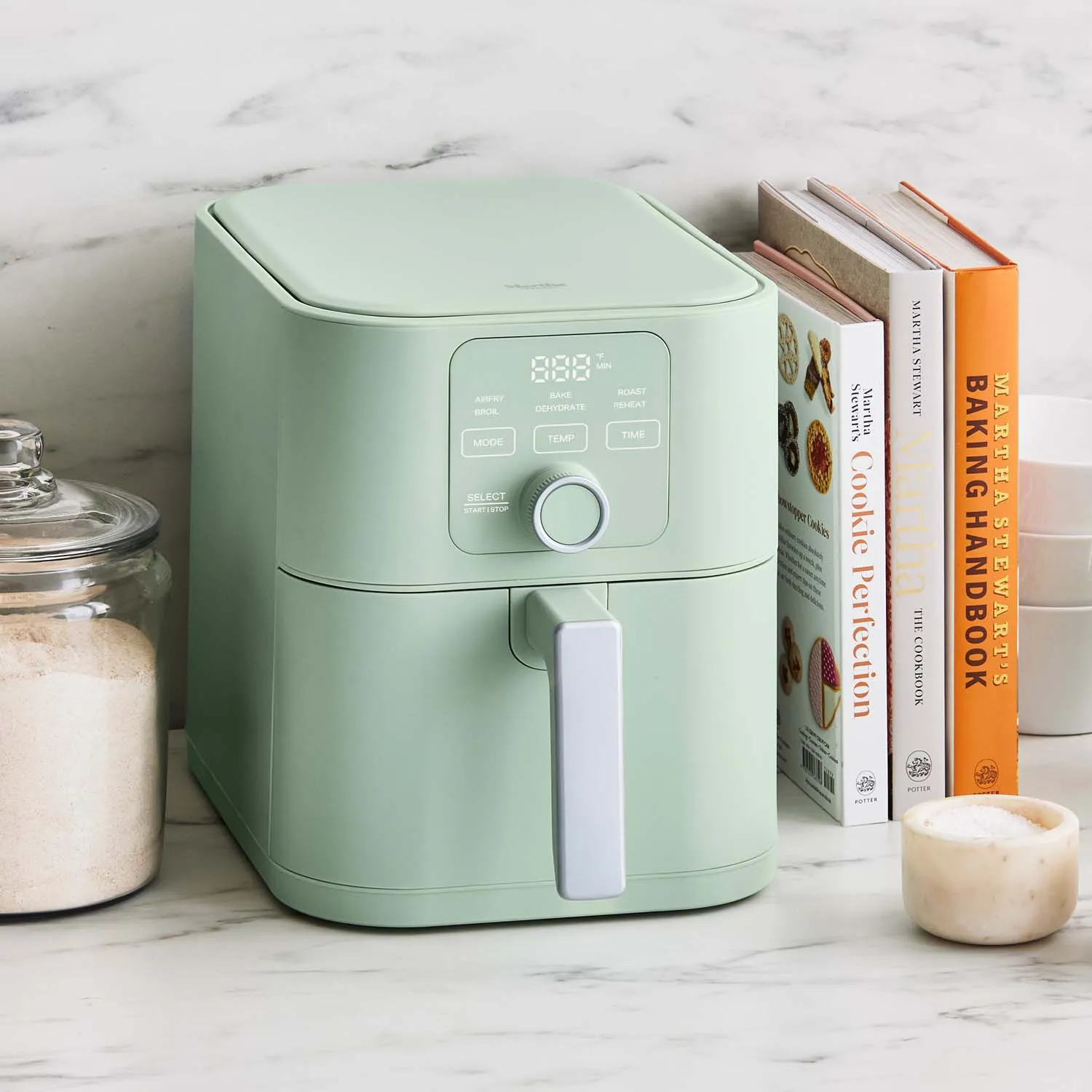 Martha Stewart by GreenPan Slim Air Fryer, 6qt.