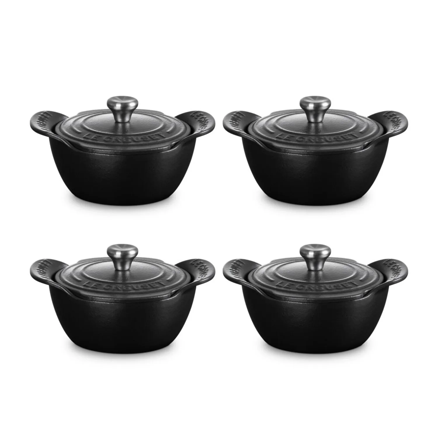 Le Creuset Gourmand Individual Cocottes with Lids, Set of 4
