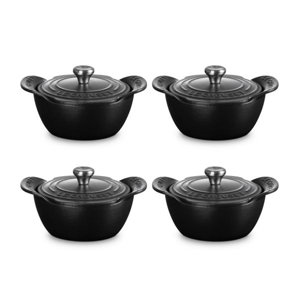 Le Creuset Gourmand Individual Cocottes with Lids, Set of 4