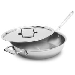 All-Clad D5 Brushed Stainless Steel Weeknight Pan, 4 qt. Love it!
