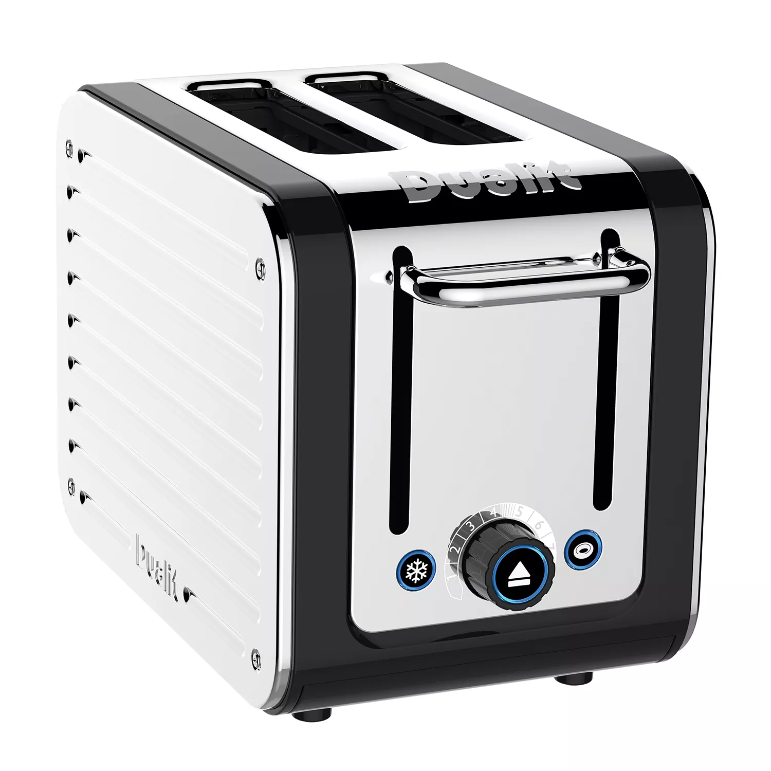 Dualit Design Series 2 Slice Toaster Stainless Steel Black