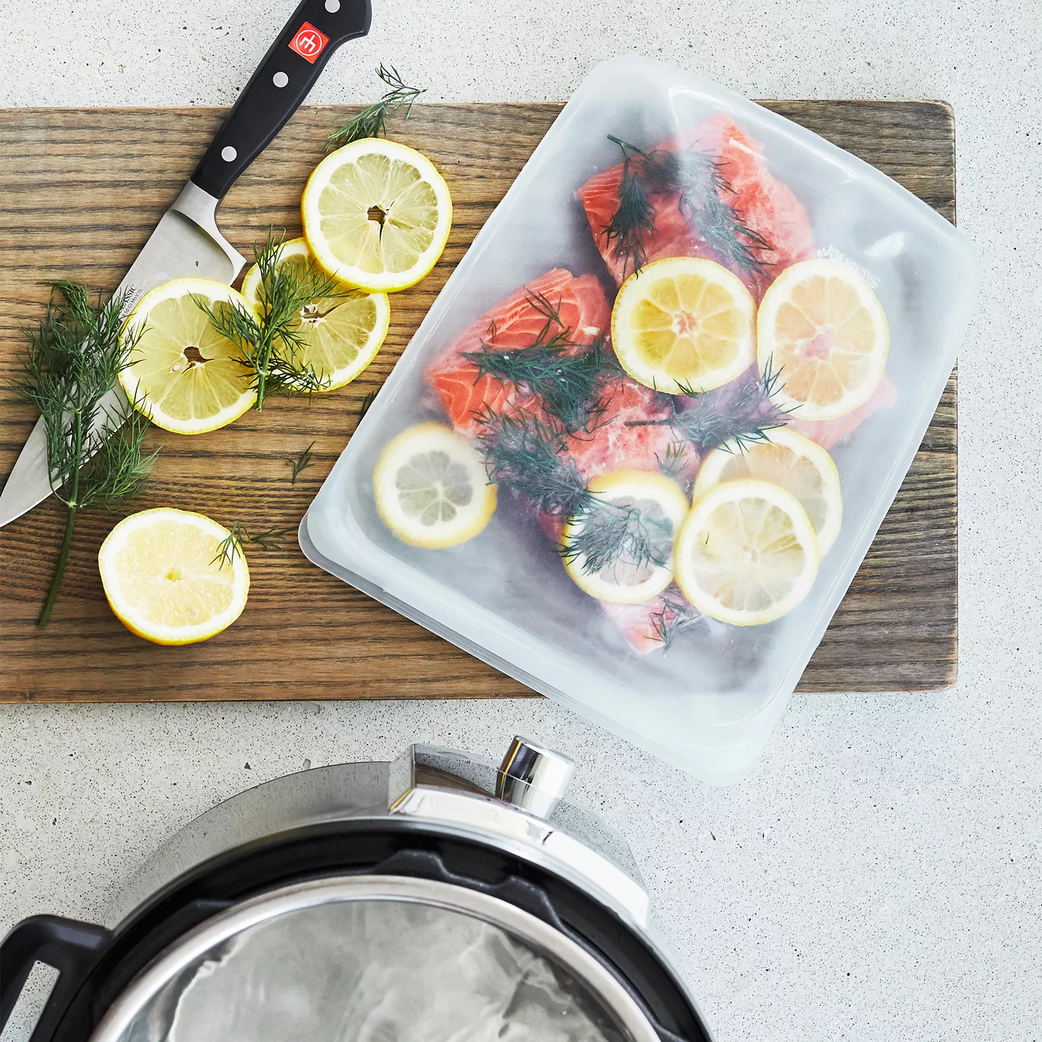 Stasher Reusable Storage Bags, Set of 3