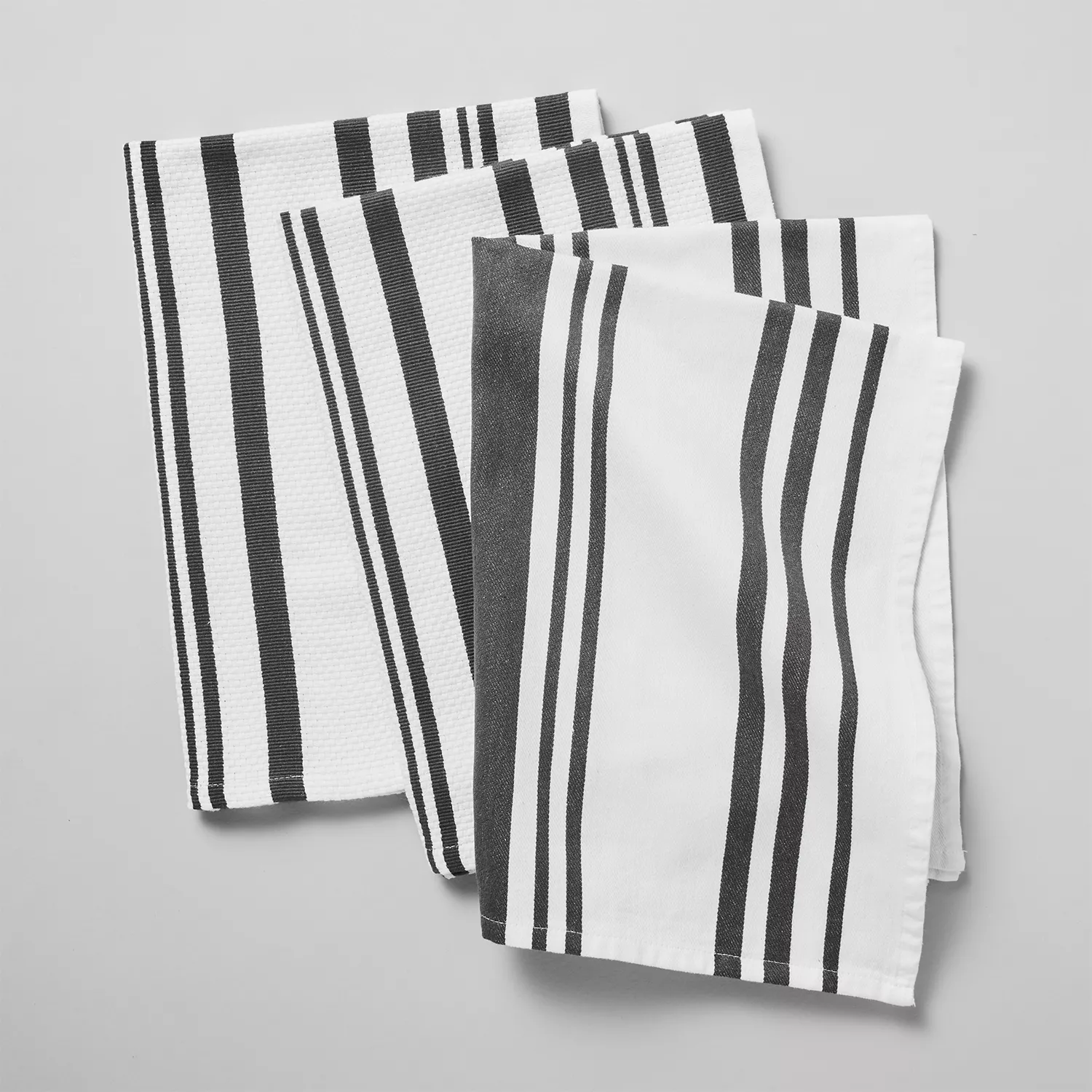 Sur La Table Striped Kitchen Towels, Set of 3