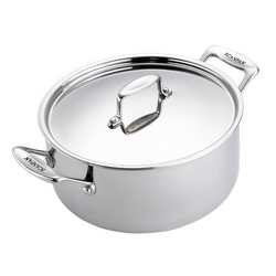 Scanpan Fusion 5 Stainless Steel Dutch Oven with Lid