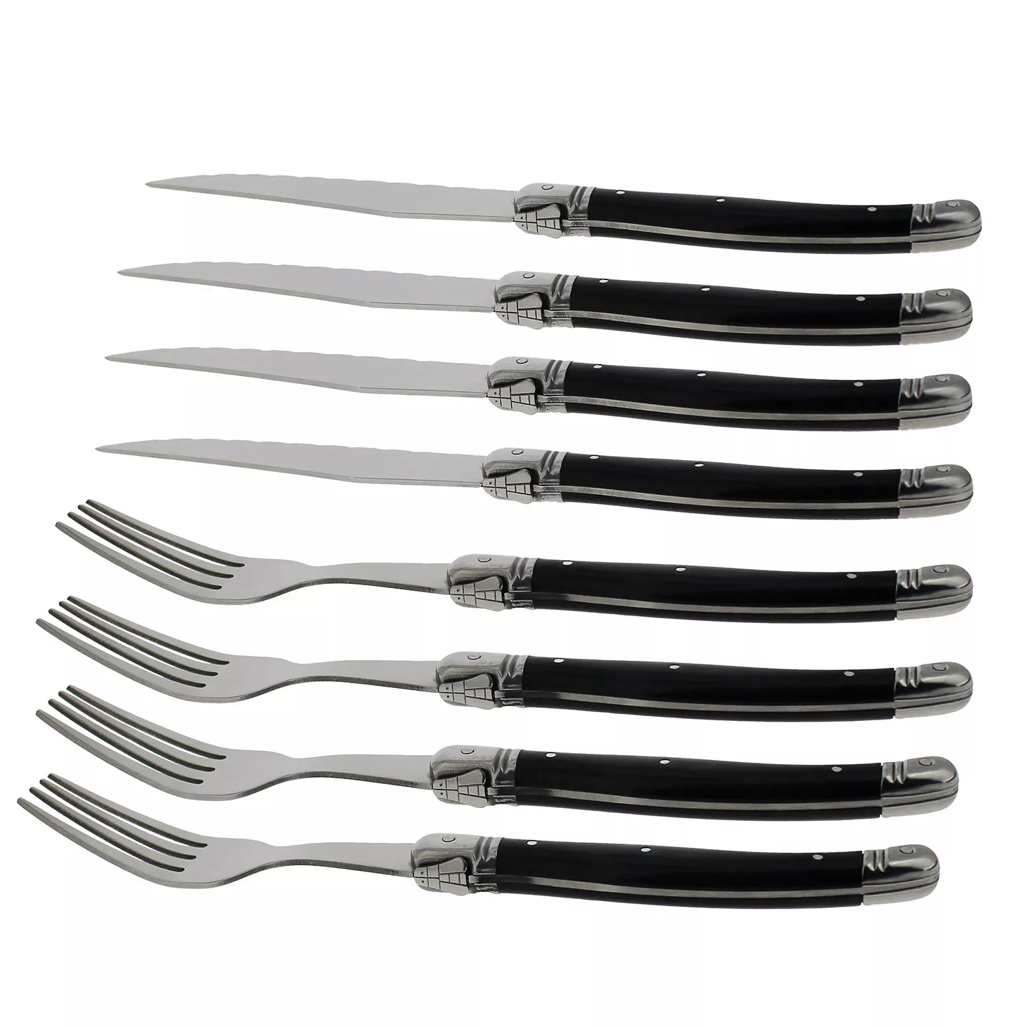 Laguiole Stainless Steel Steak Knives, set of 4 - Whisk