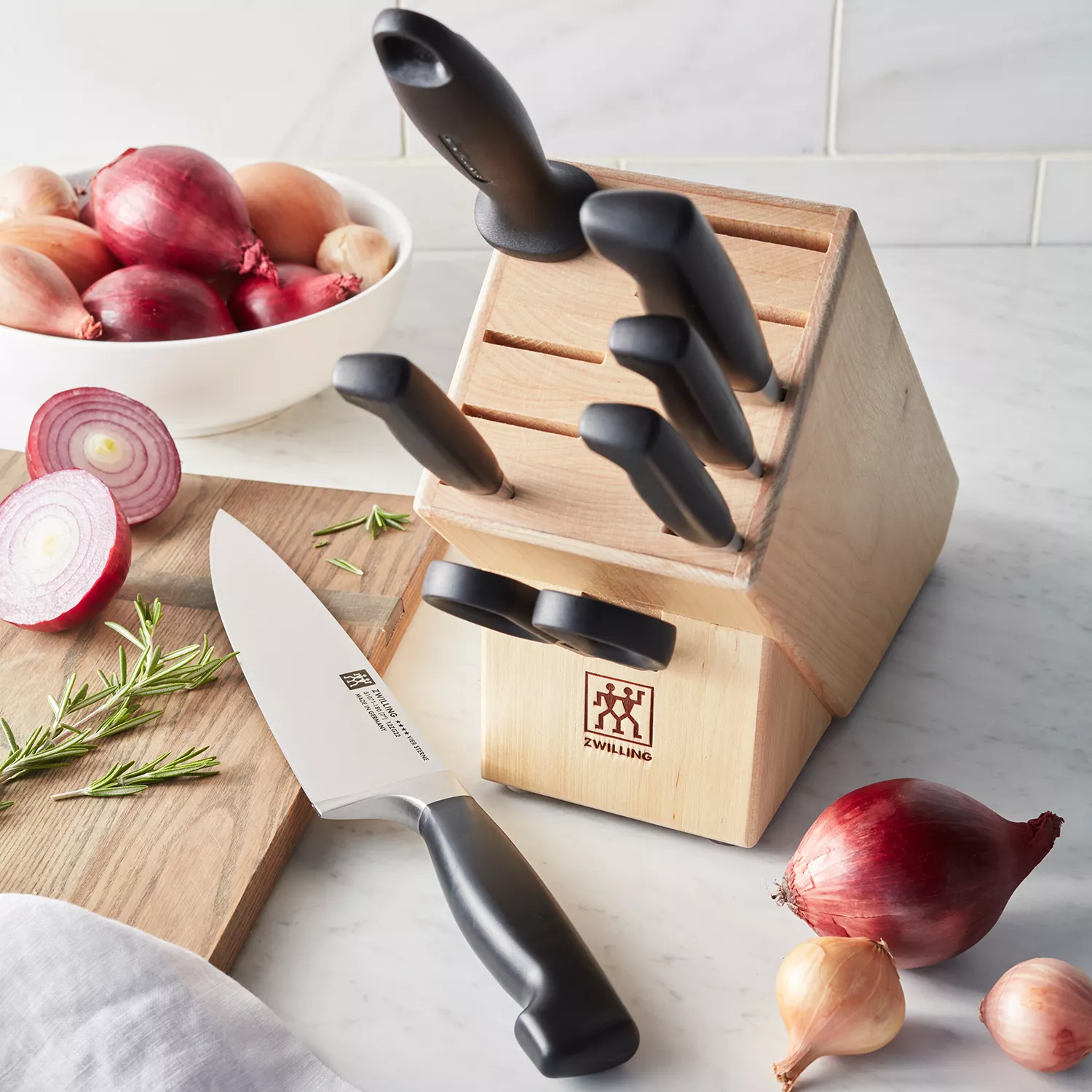 Zwilling J.A. Henckels Four Star Eco 8-Piece Knife Block Set