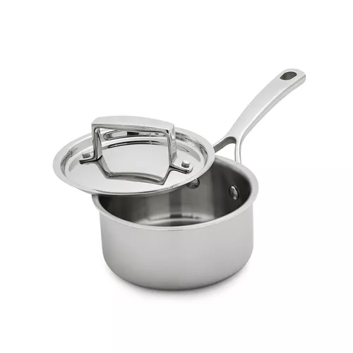 Sur La Table Tri-Ply Stainless Steel Saucepan