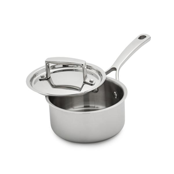 Sur La Table Tri-Ply Stainless Steel Saucepan