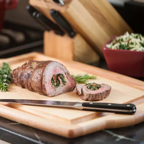 Farmhouse Carver Board with Handles