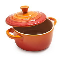 Le Creuset Signature Flame Petite Cocotte, 8 oz. Mini Cocottes