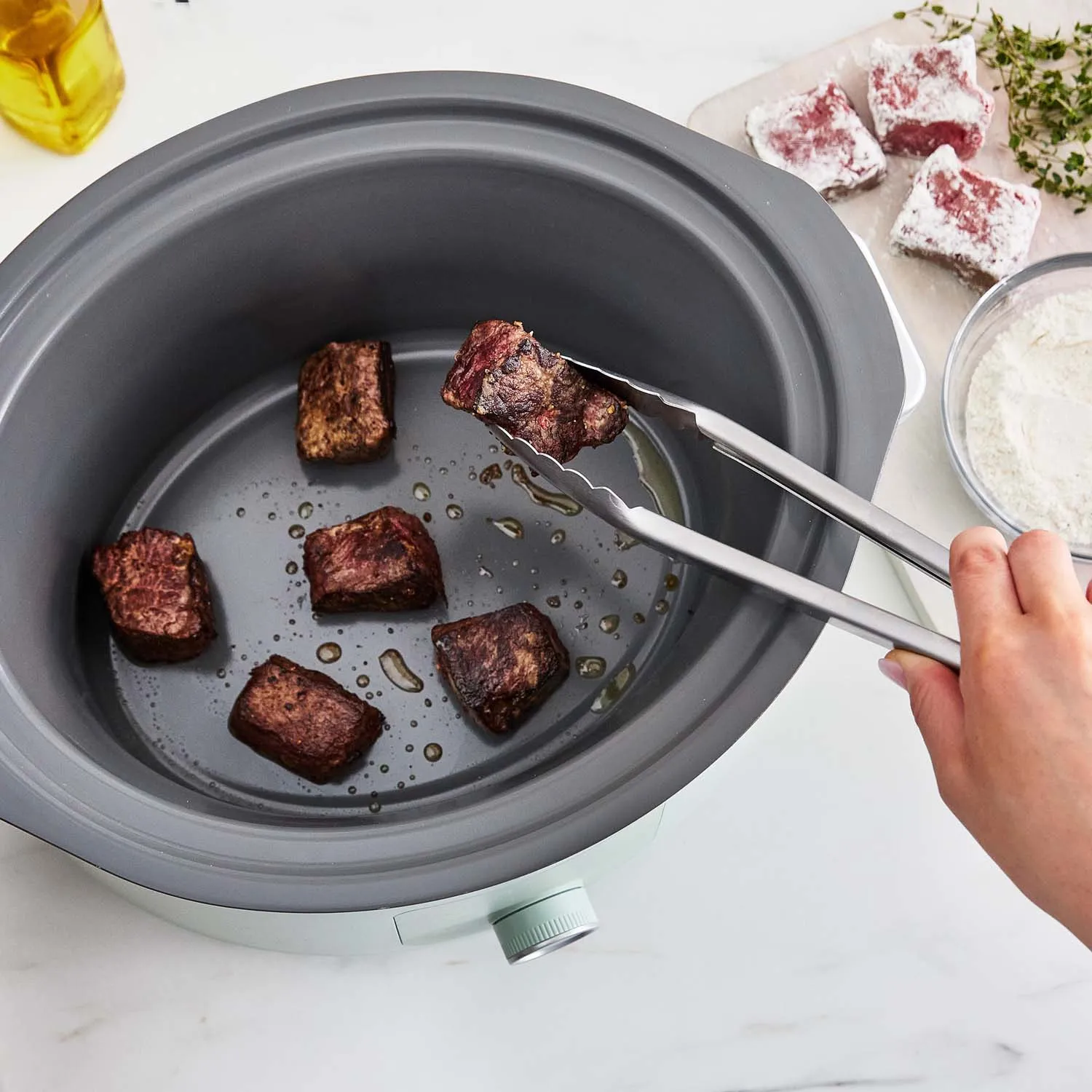 Martha Stewart by GreenPan Slow Cooker, 8qt.