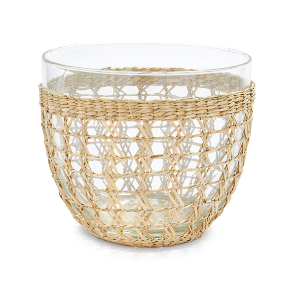 Seagrass Serving Bowl, 9&#34;