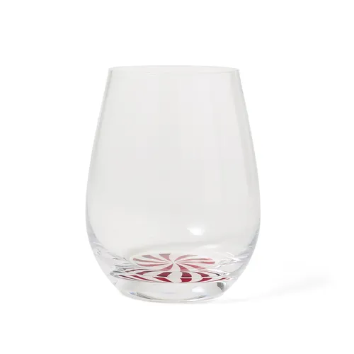 Sur La Table Peppermint Stemless Wine Glass