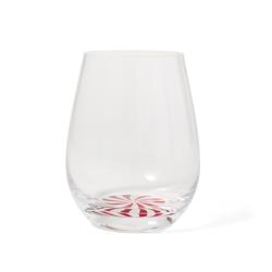 Sur La Table Peppermint Stemless Wine Glass