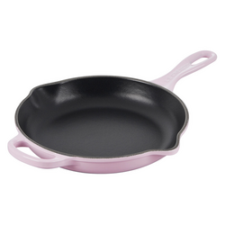 Le Creuset Signature Cast-Iron Skillet, 9" Good cookware works well on induction cooktop