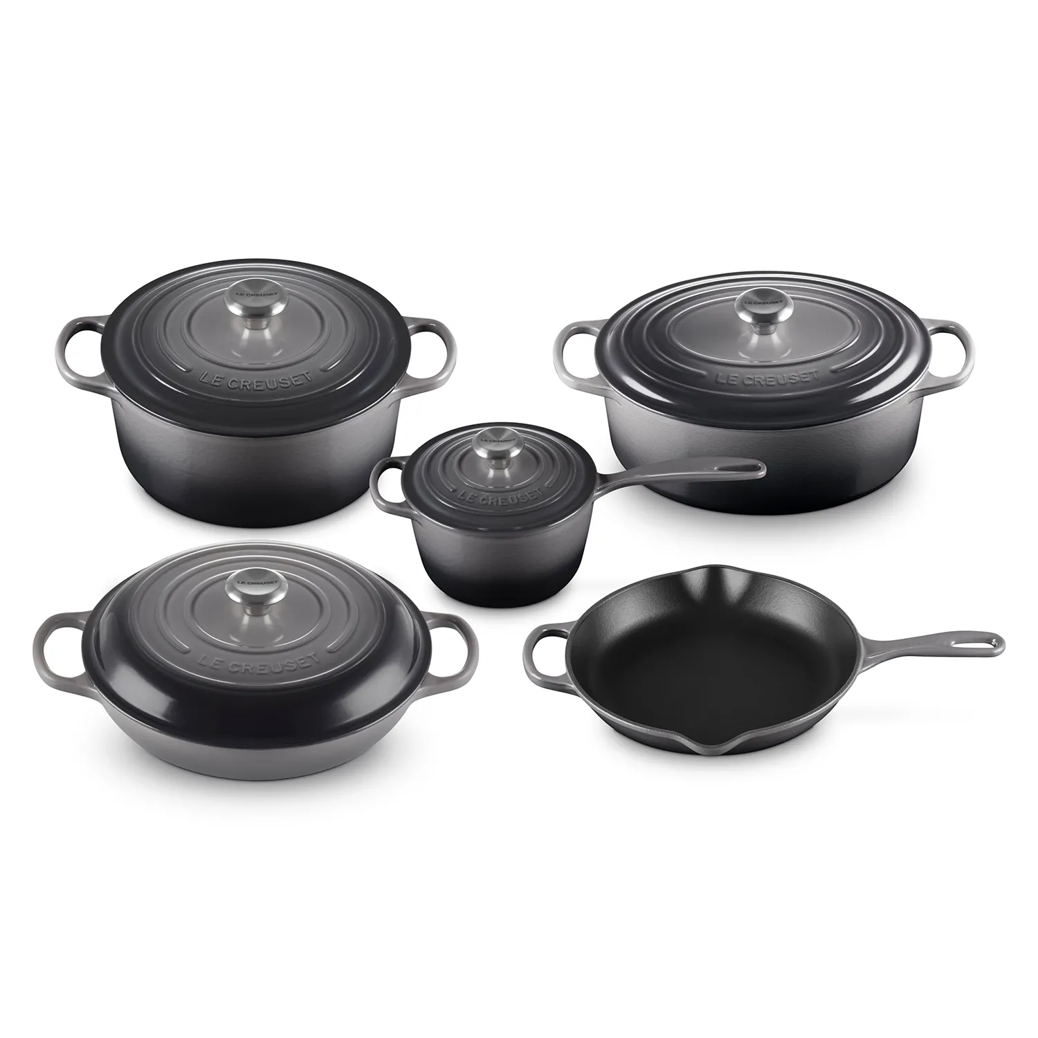 Le Creuset Signature 9-Piece Cookware Set