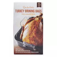 Sur La Table Turkey Brining Bags, Set of 2