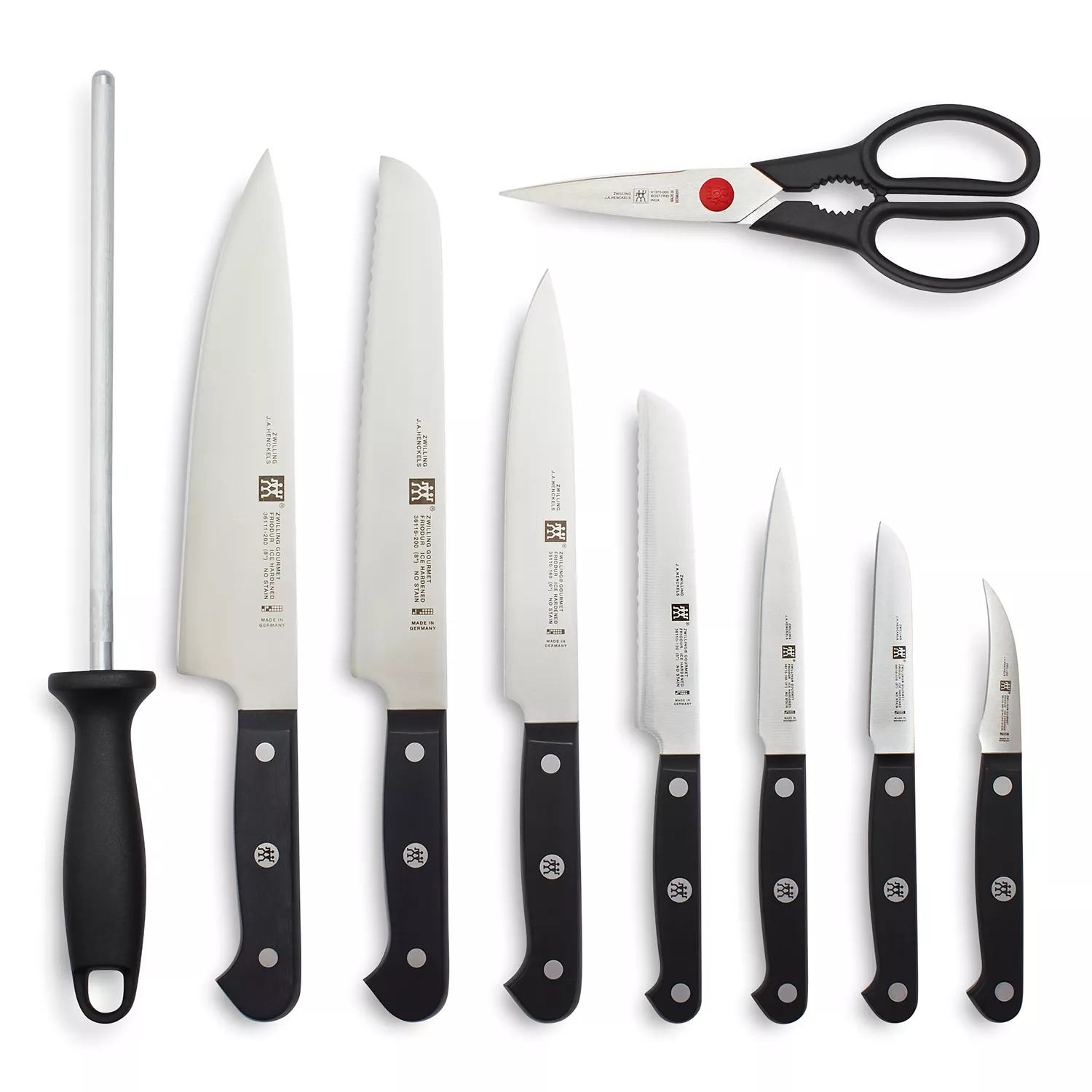 Zwilling J.A. Henckels 10-Piece Gourmet Knife Block