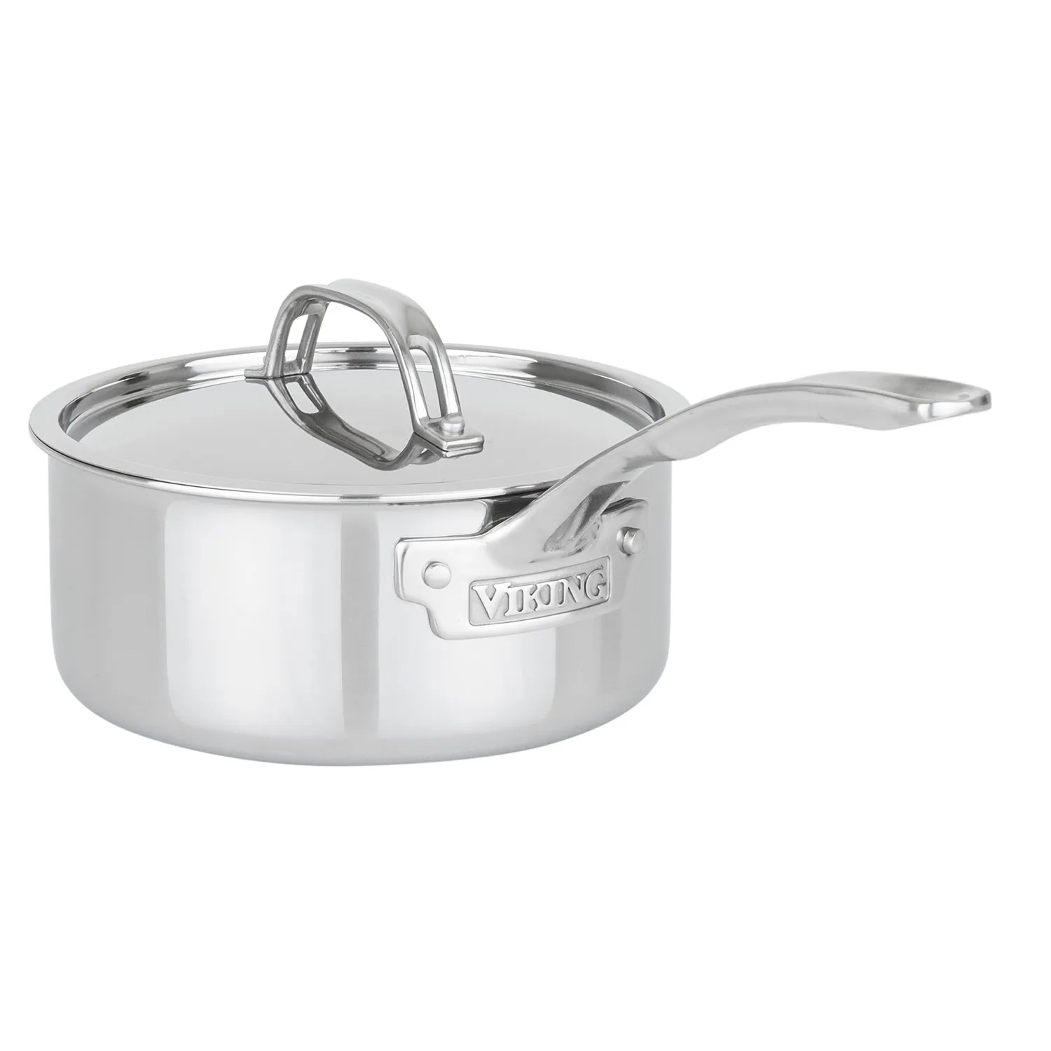Viking PureGlide Pro 3-Ply Saucepan w/ Glass Lid