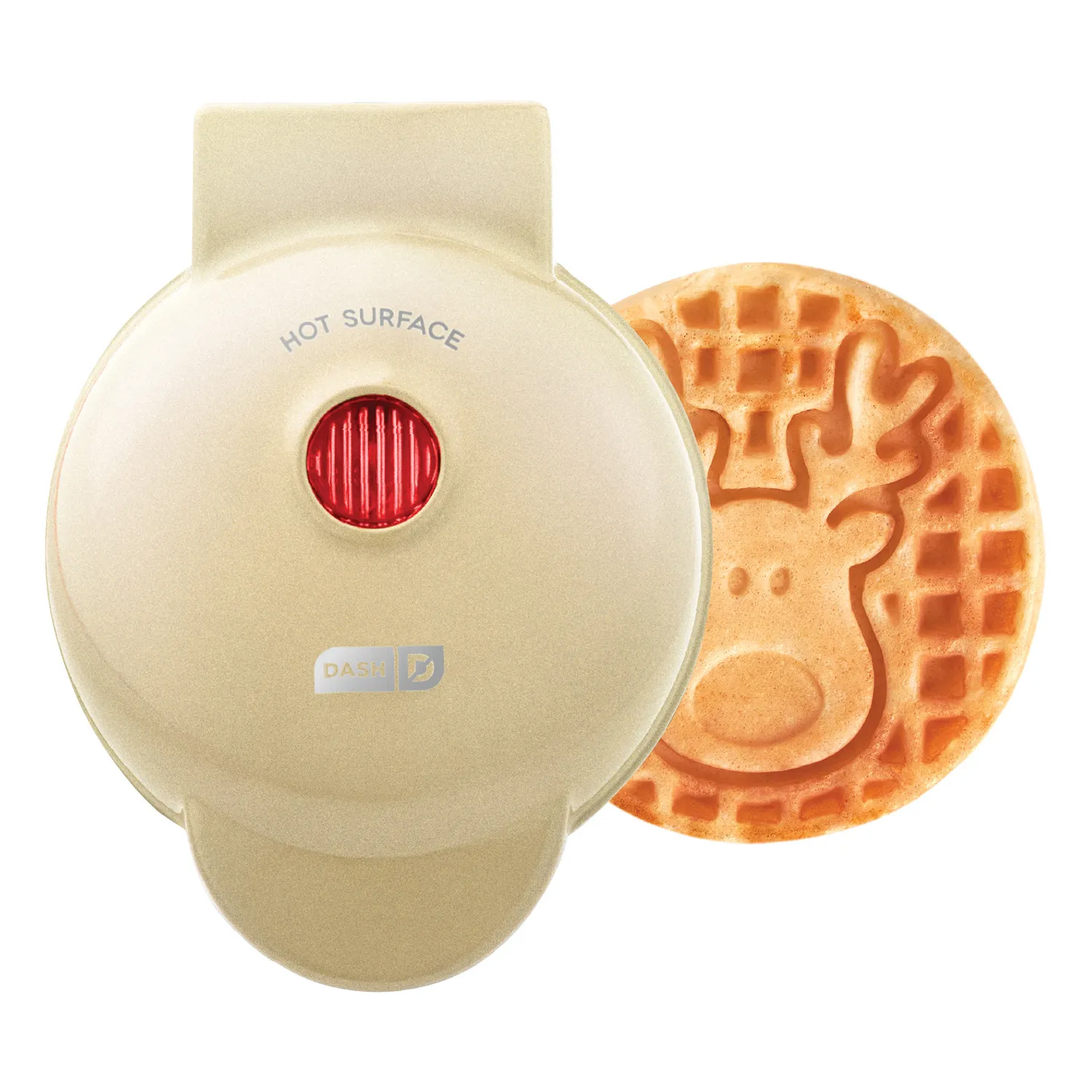 Dash Reindeer Mini Waffle Maker