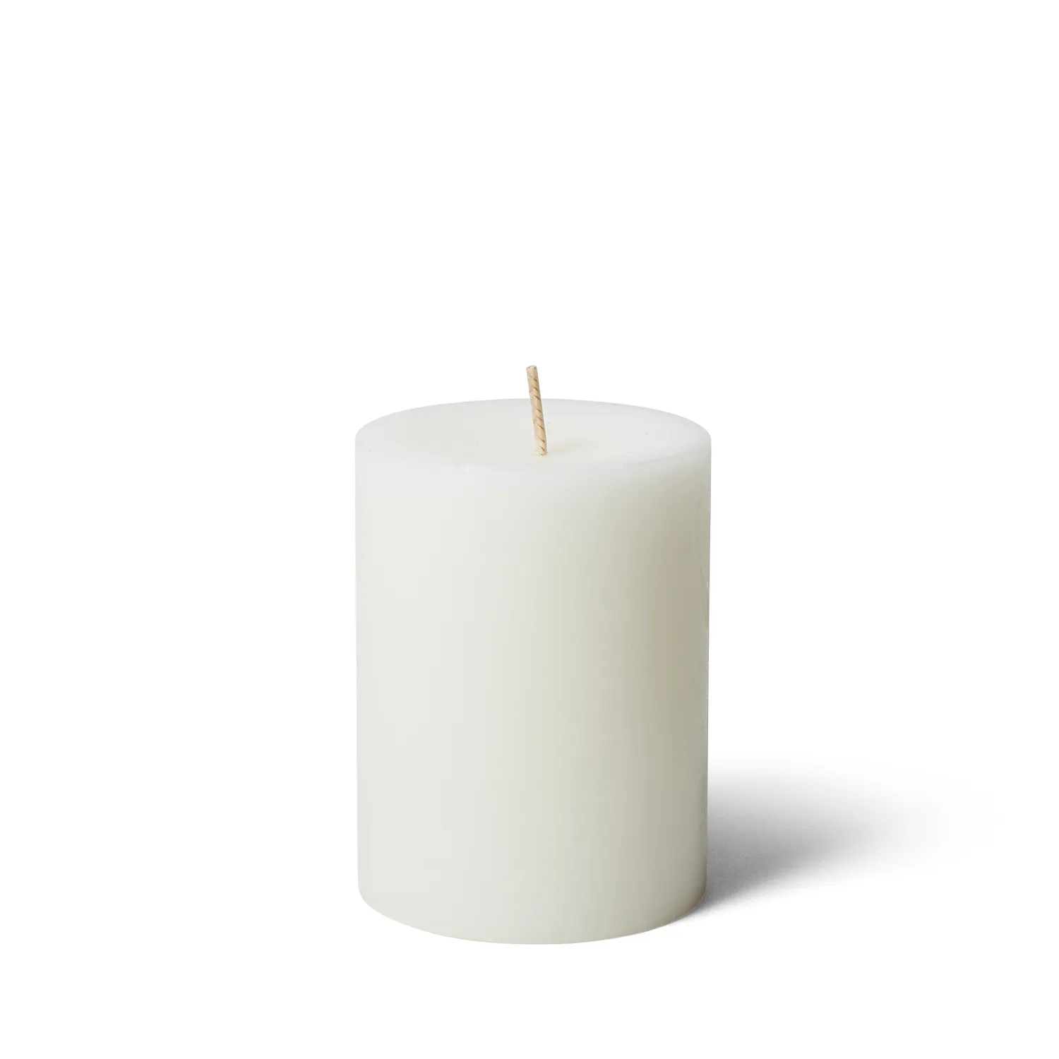 Sur La Table White Pillar Candle