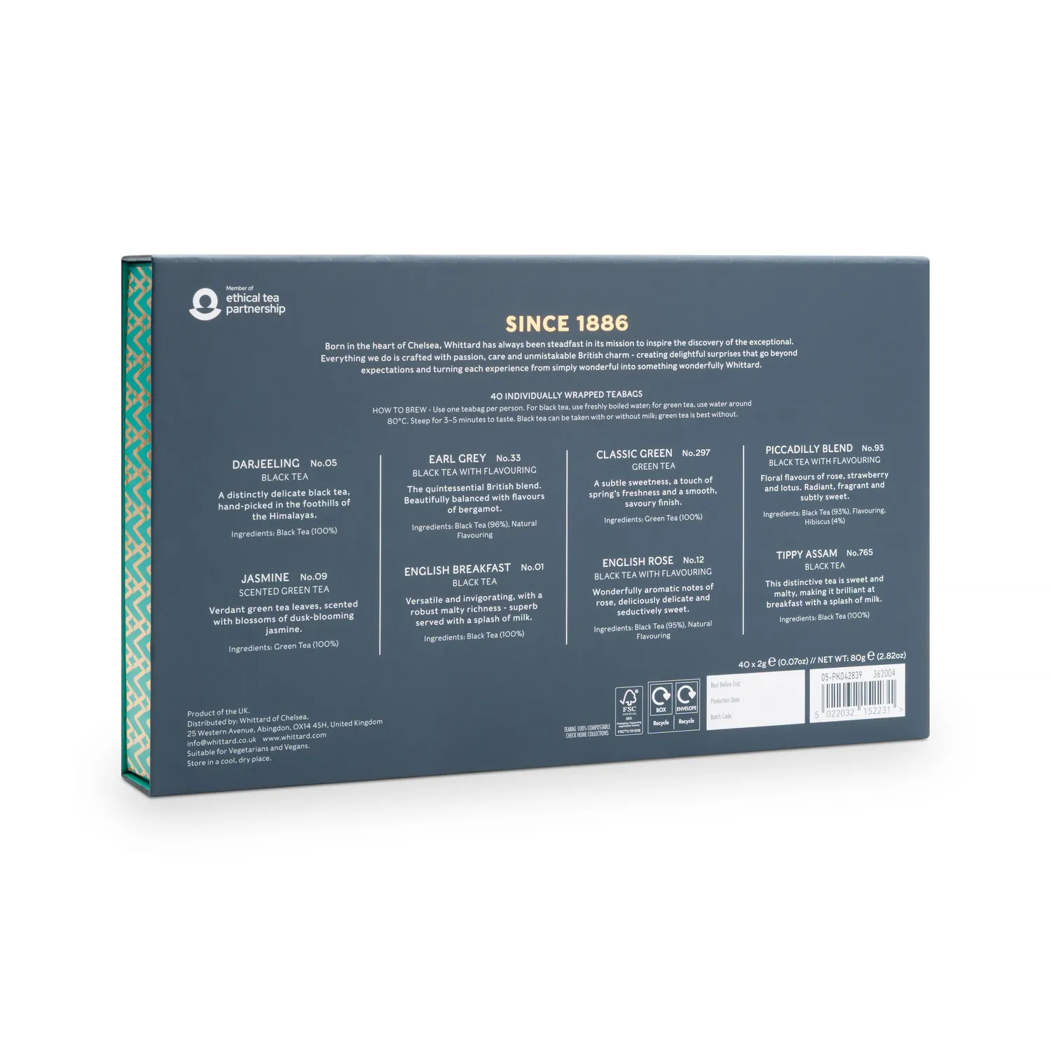 Whittard Tea Explorer Box