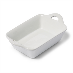 Rectangular Porcelain Baker, .5 qt.