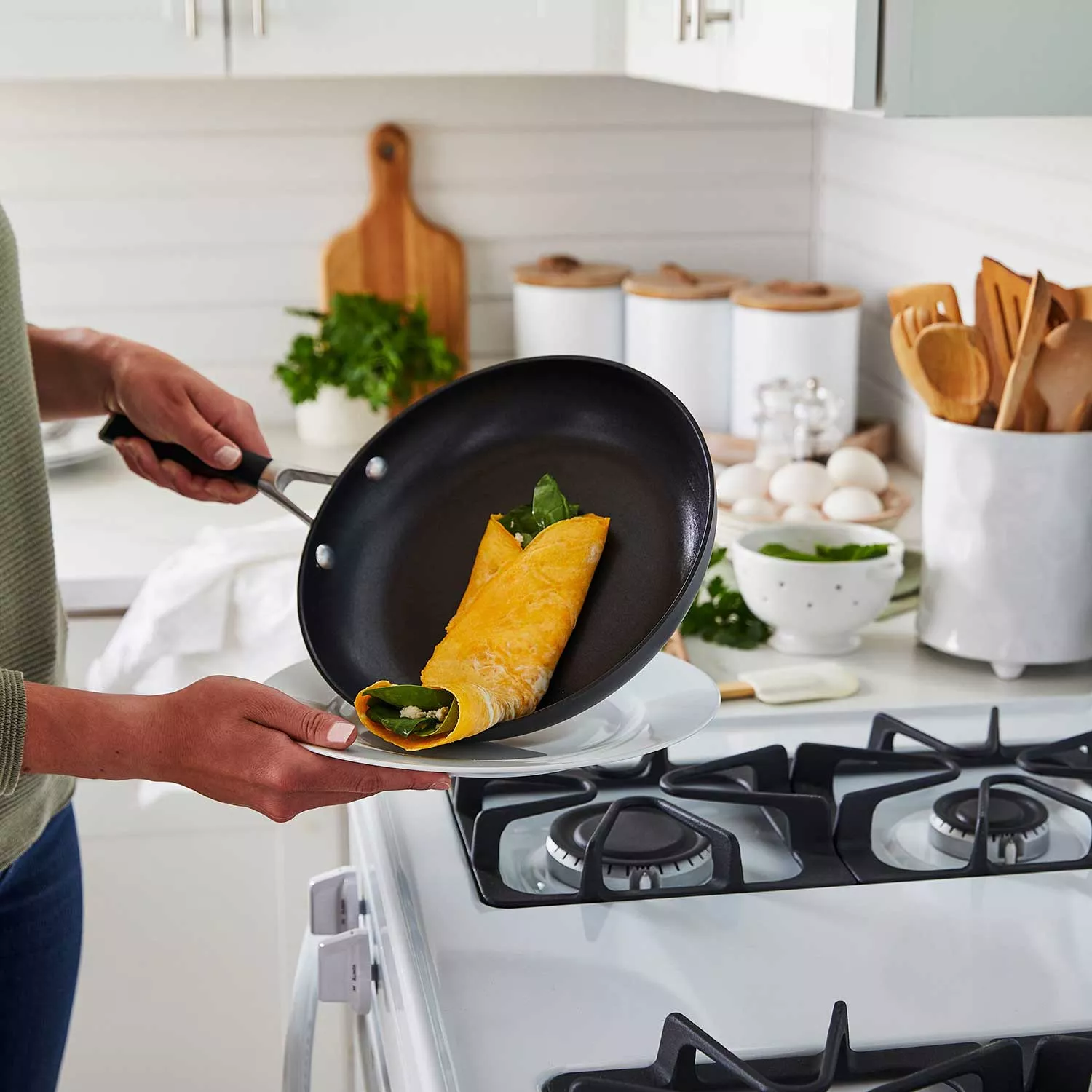 Calphalon Classic Hard Anodized Nonstick Skillet Set of 2, 8" & 10"