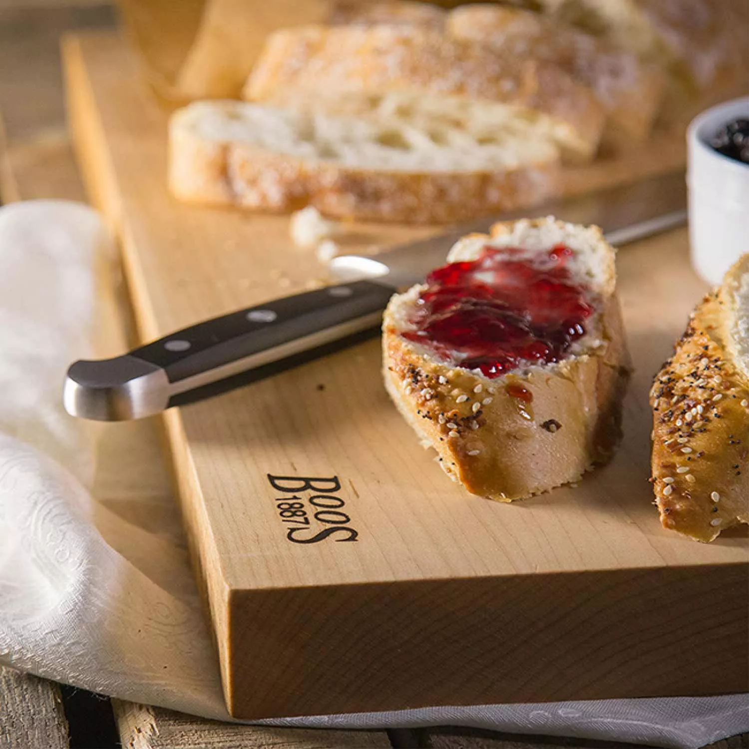 John Boos Maple Edge-Grain Cutting Boards, 1.75" Thick
