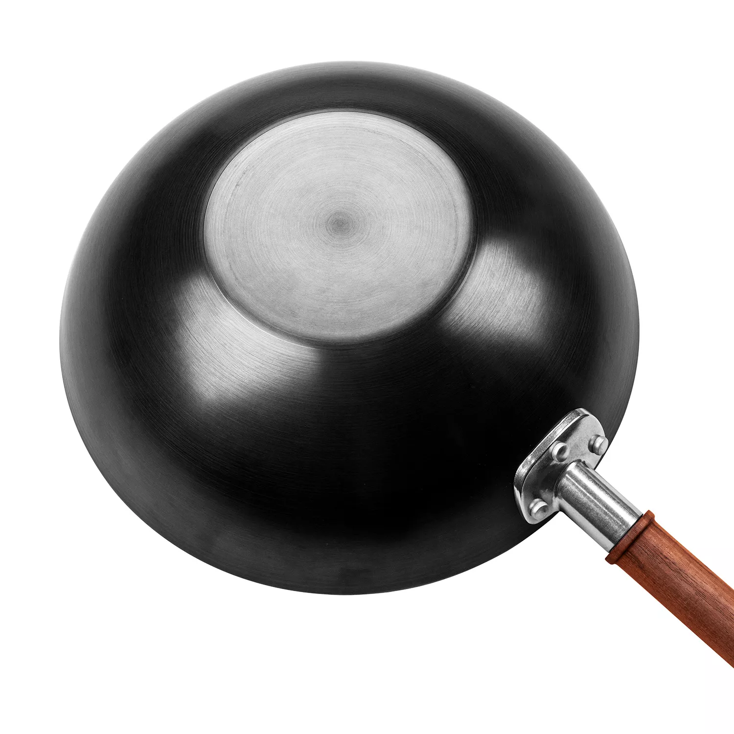 Zwilling Dragon Carbon Steel Wok with Glass Lid, 12"